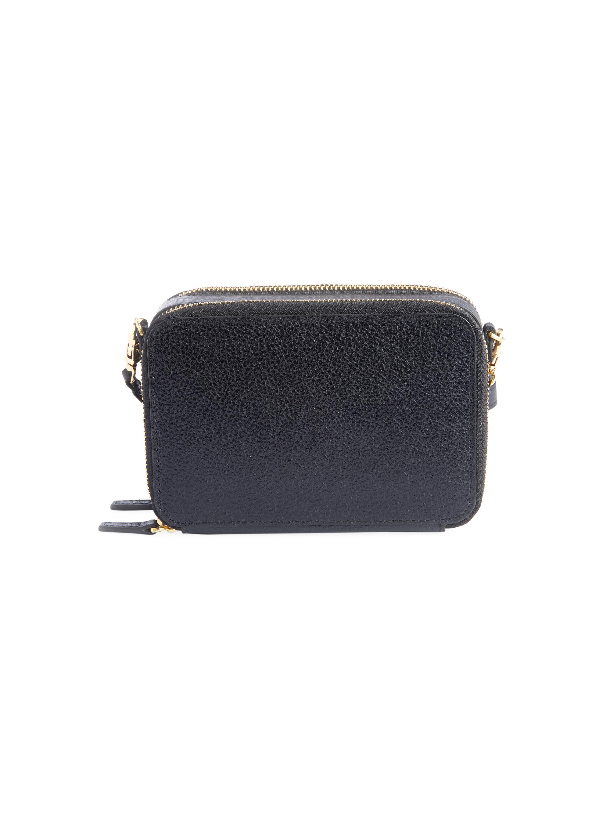Royce New York Women's  Leather Camera Bag - Black