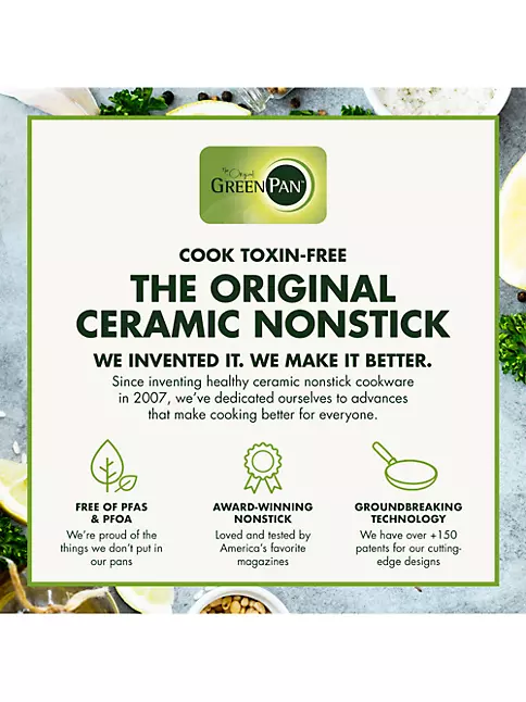 The Original Green pan 10 piece ceramic non-stick cookware set