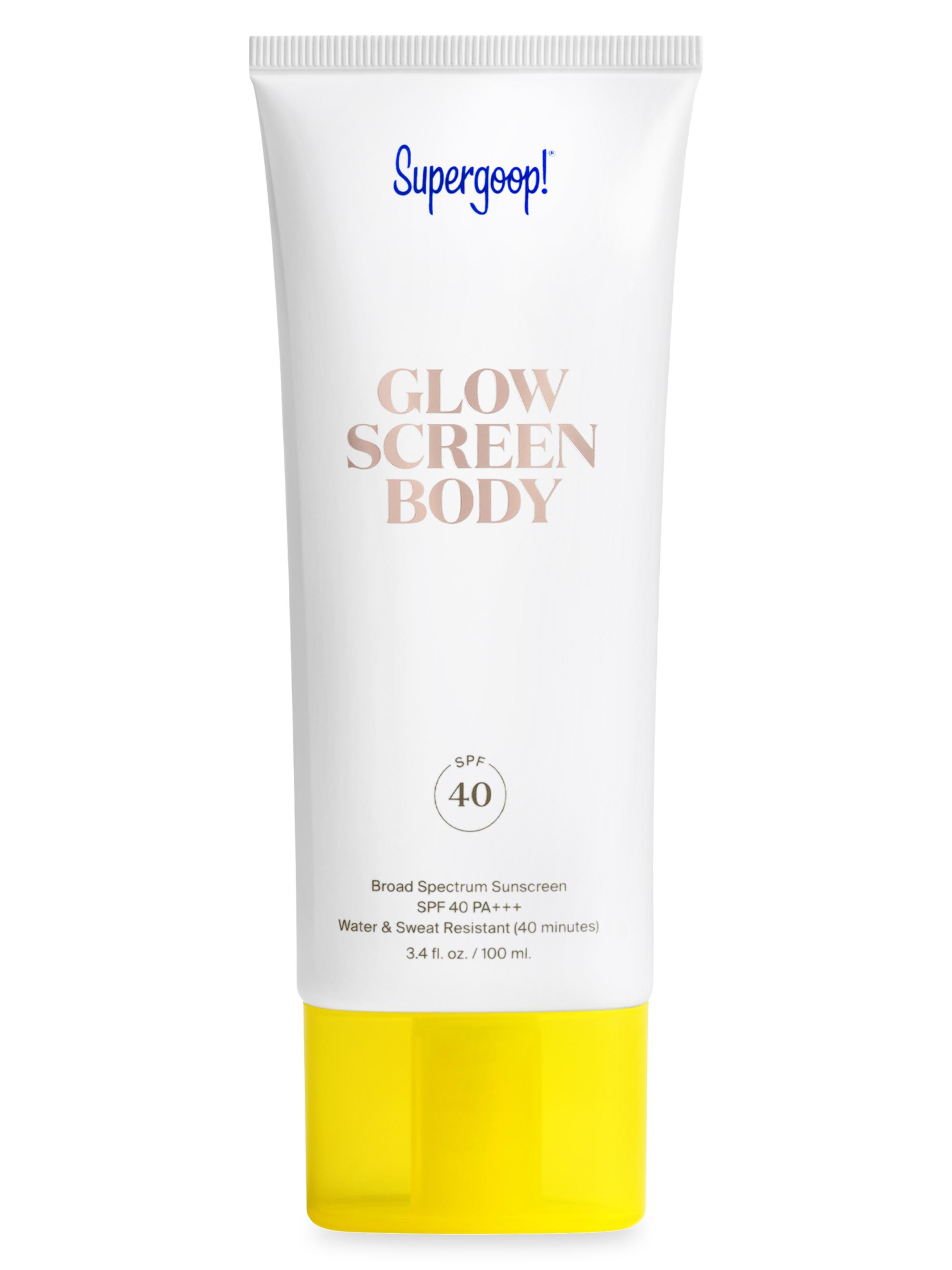 Supergoop Women's Glow Screen Body SPF 40 Broad Spectrum Suncreen SPF 40 PA+++