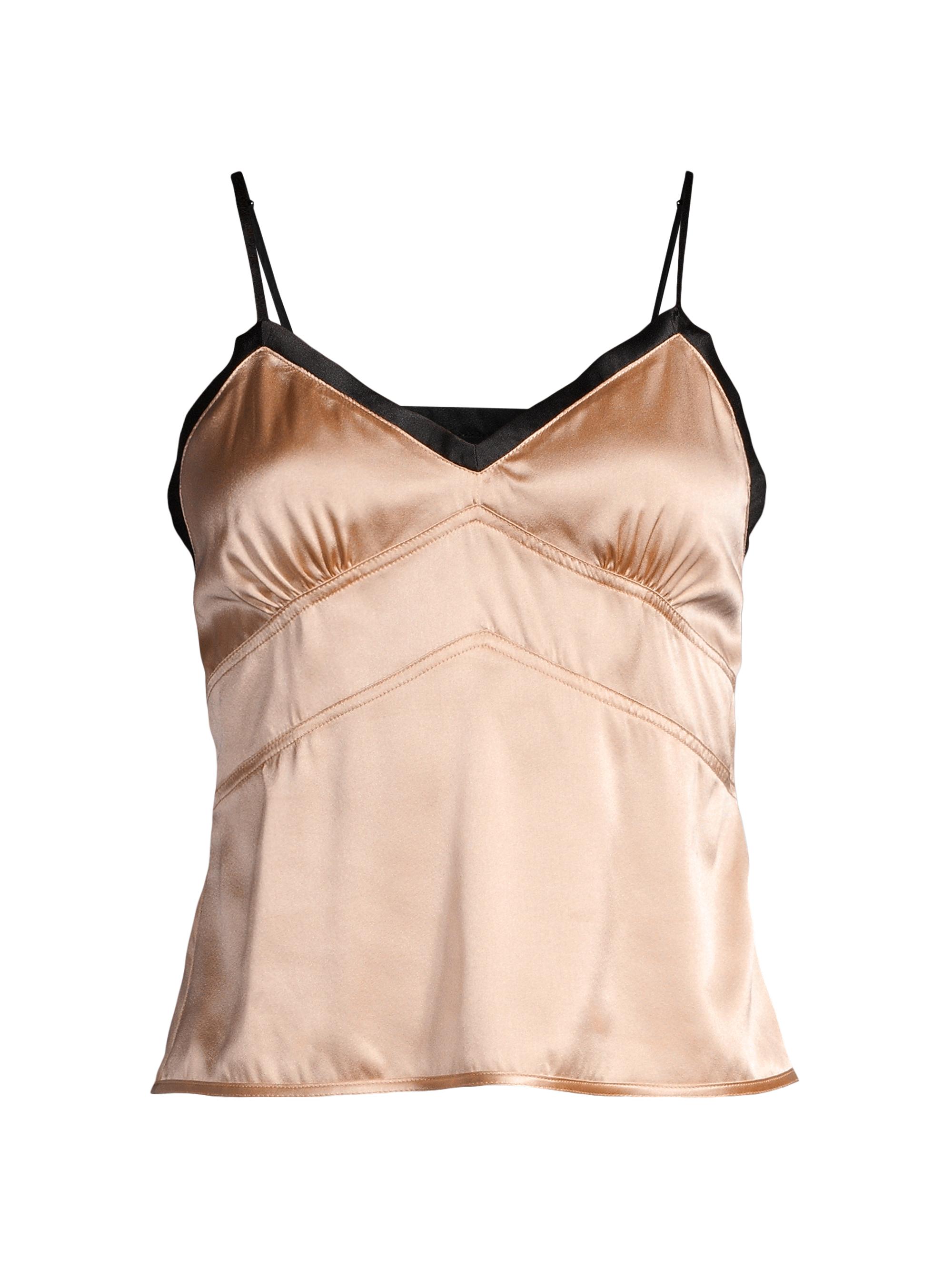 Kiki de Montparnasse Women's Muse Silk Camisole - Champagne XS