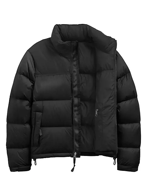 Down Jacket with Large Collar