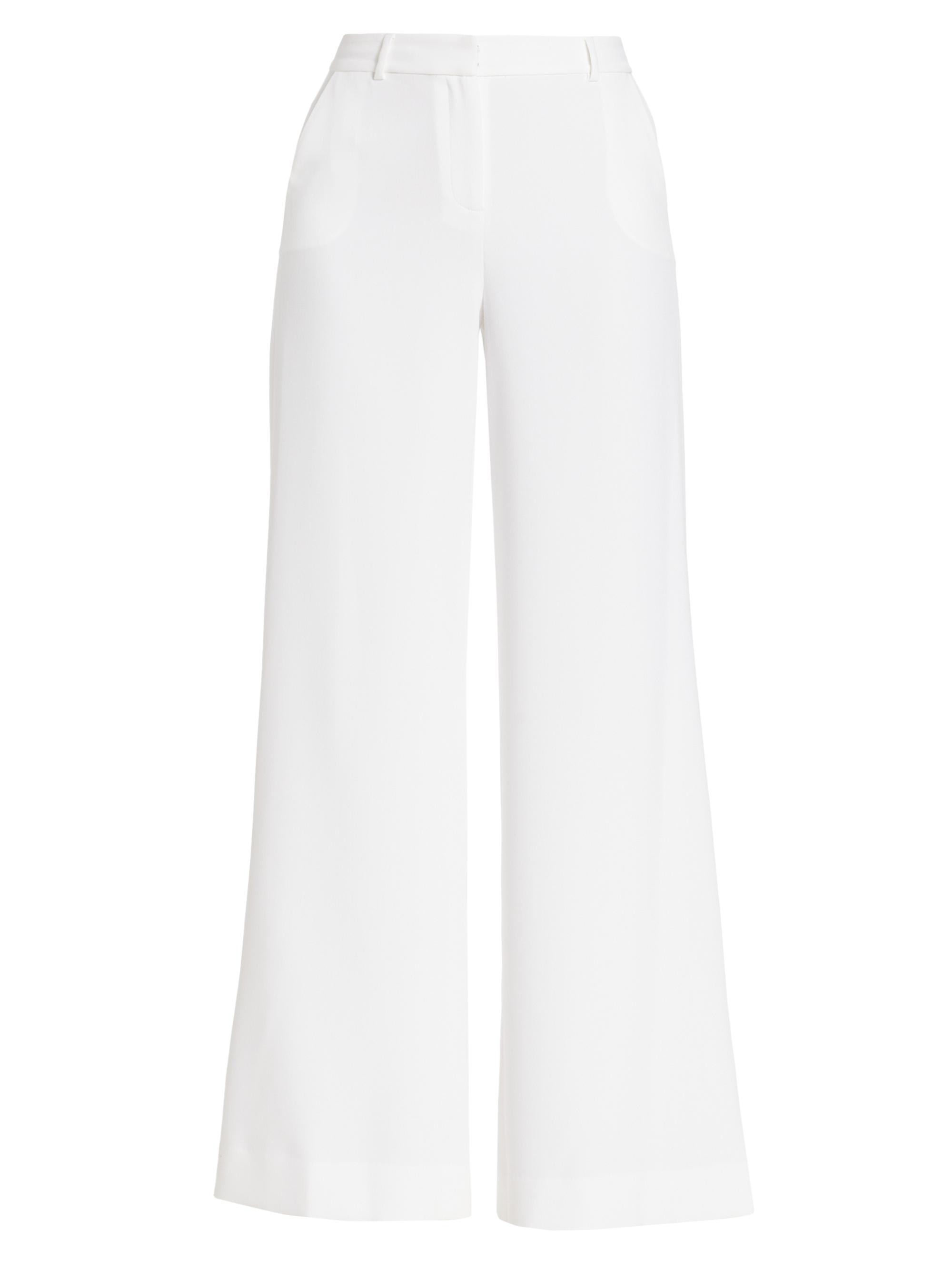 L'AGENCE Women's Gavin Wide-Leg Pants - White