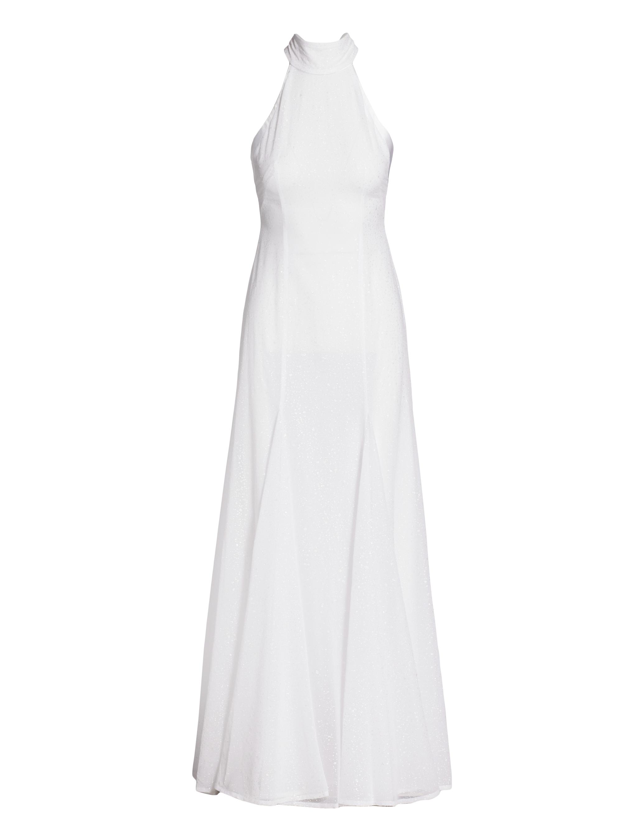 Galvan London Women's Fortaleza Halterneck Gown - White