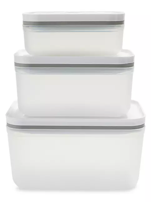 ZWILLING Fresh & Save 3-pc Plastic Vacuum Food Storage Containers