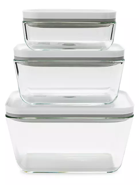 ZWILLING Fresh & Save S/M/L / 3-pc Vacuum Container Set, grey