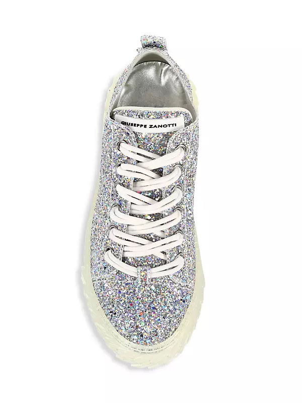 Glitter Low-Top Sneakers