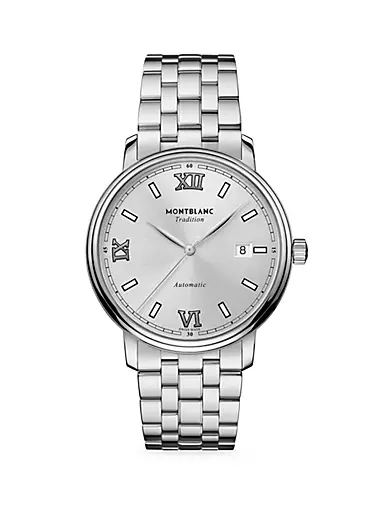 Tradition Stainless Steel Bracelet Watch