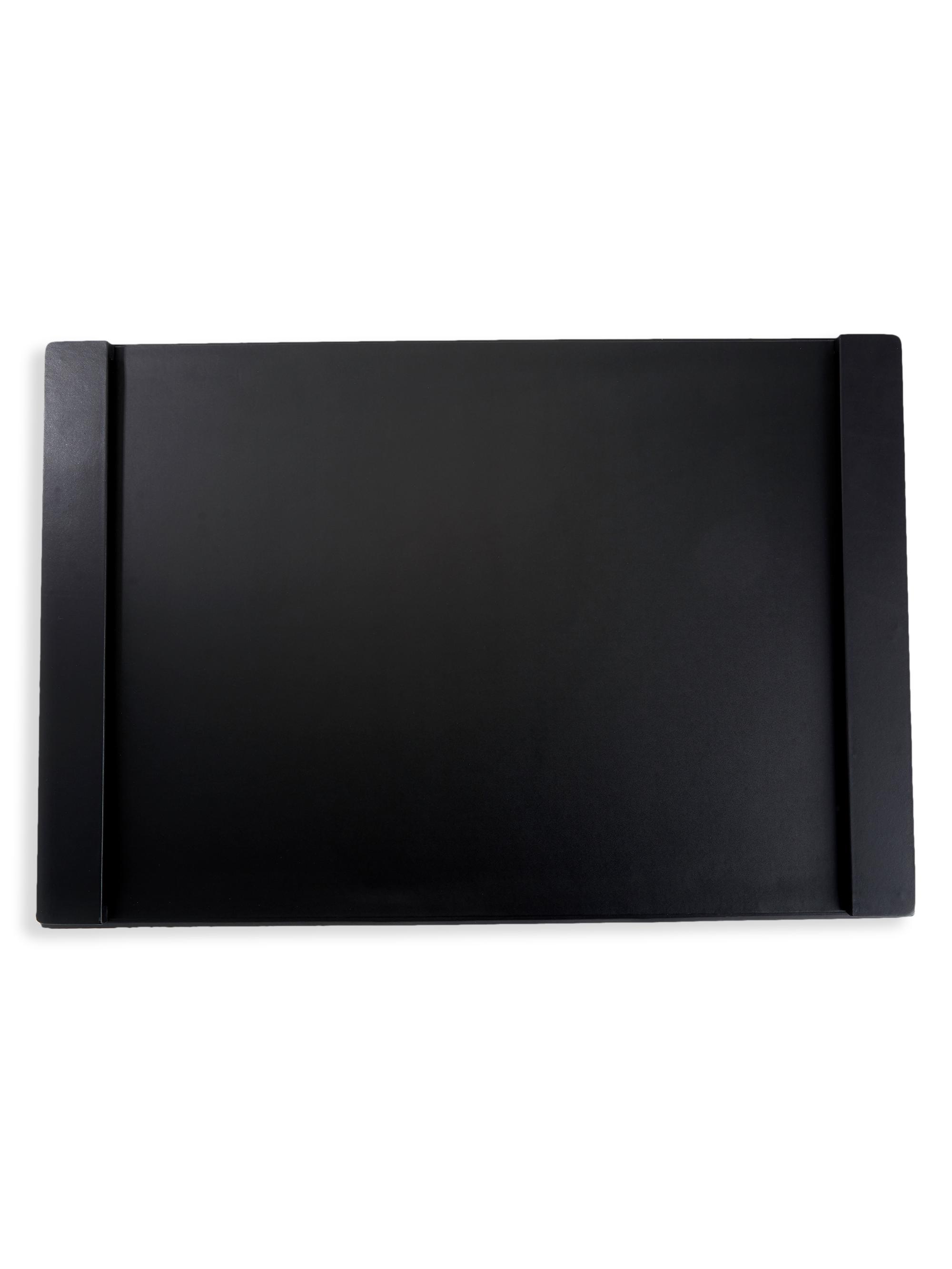 Royce New York Leather Desk Blotter - Black