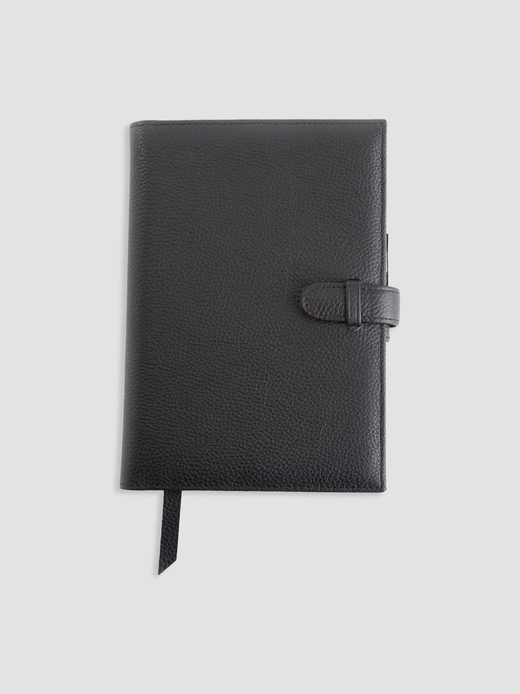 Montblanc Medium Leather Notebook | Saks Fifth Avenue