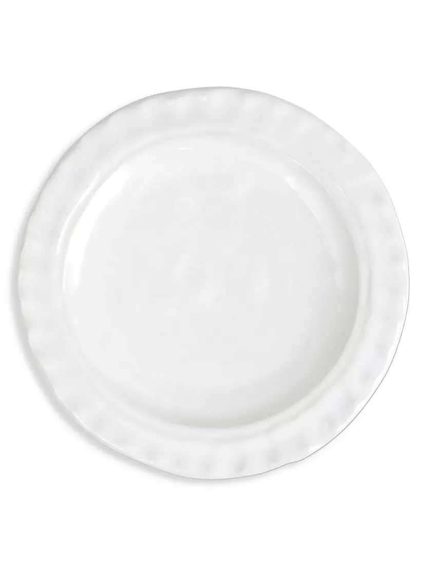 Vietri Pietra Serena Stoneware Canape Plate