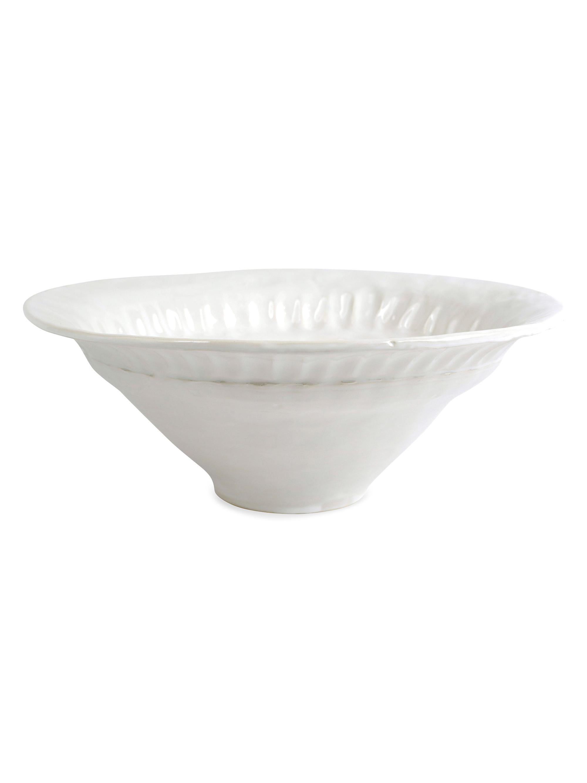 Vietri Pietra Serena Small Stoneware Serving Bowl