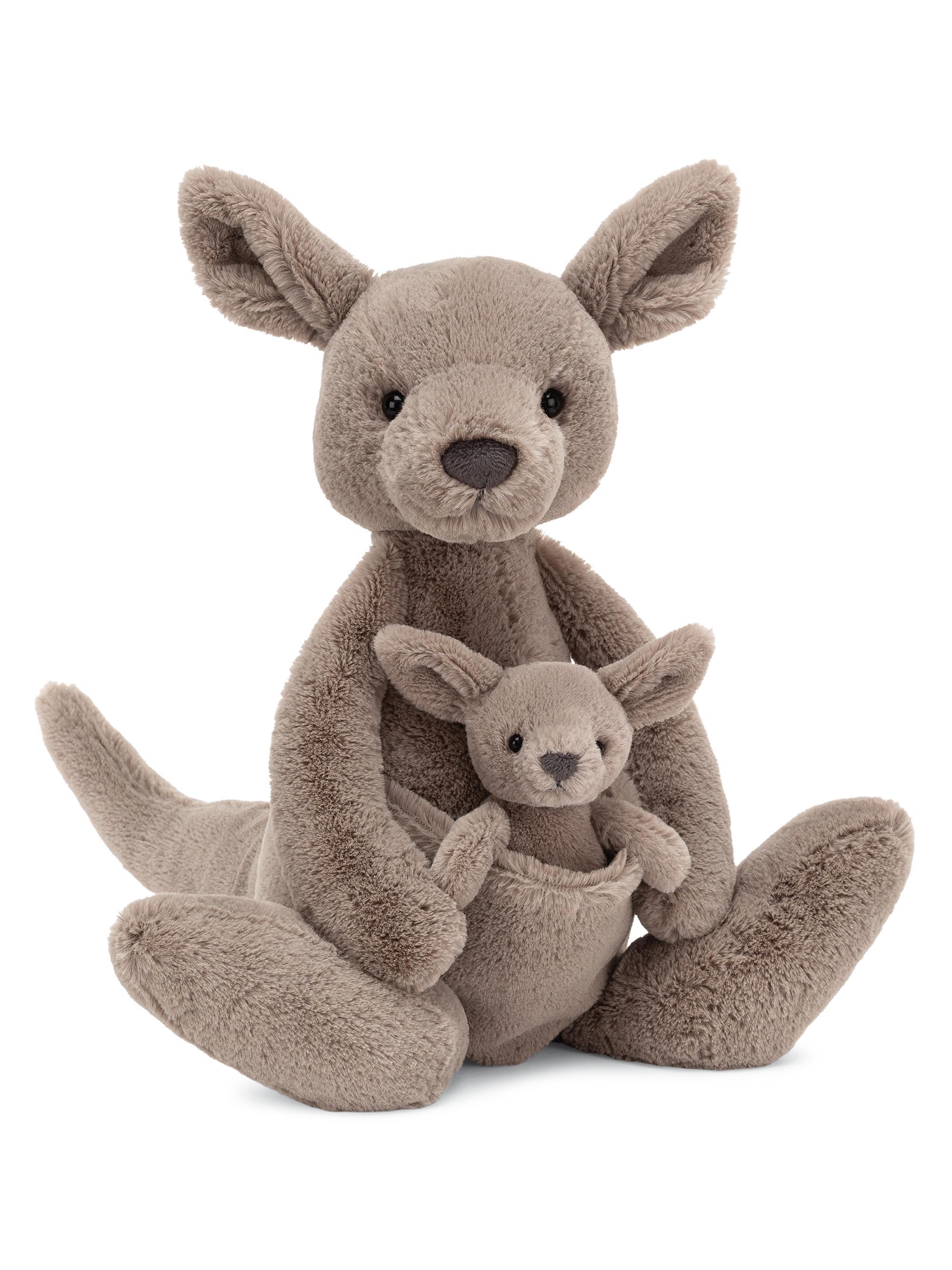 Jellycat Kara Kangaroo Plush Toy - Tan