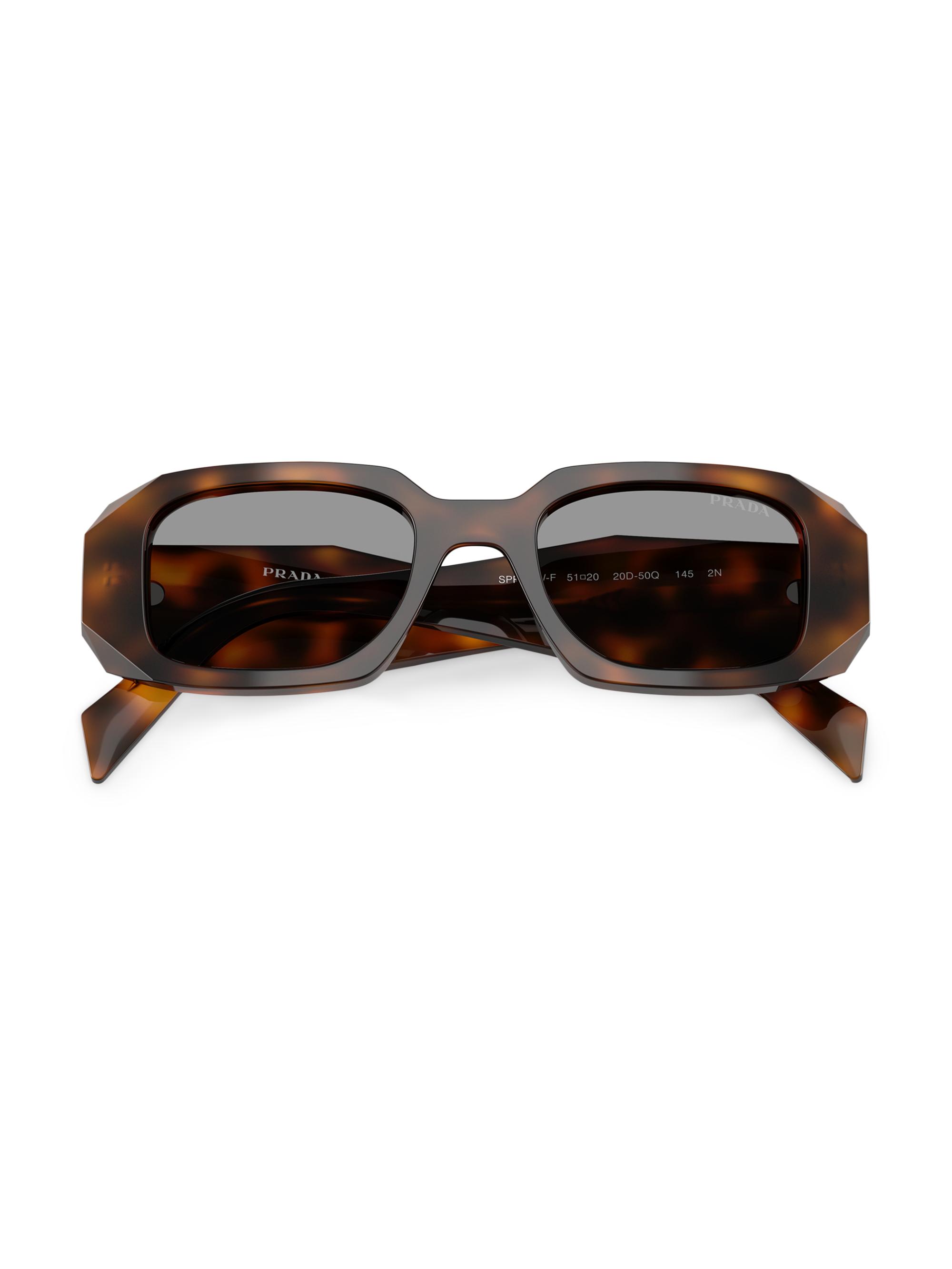 Prada 51MM Rectangular Sunglasses | Saks Fifth Avenue
