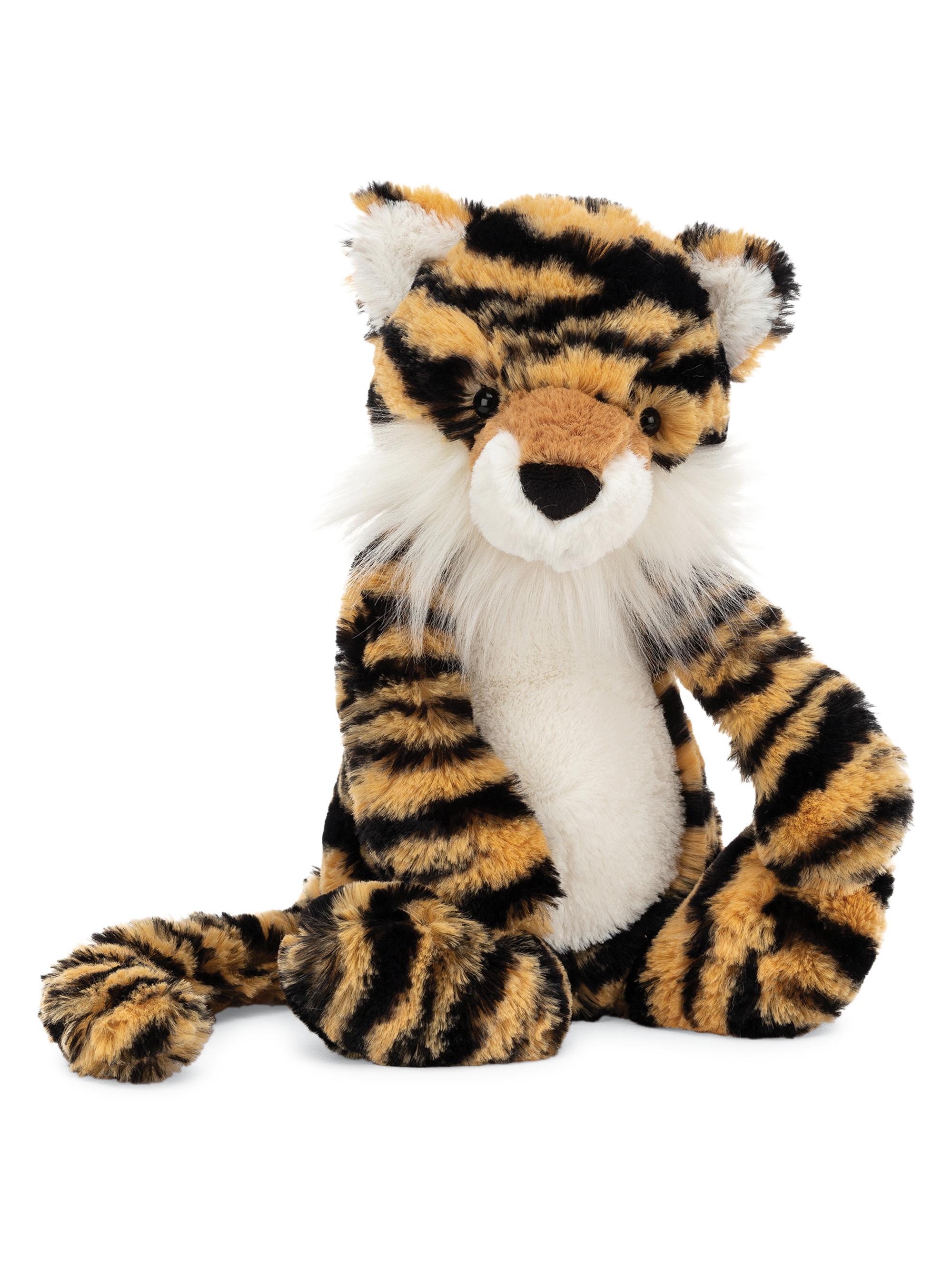 Jellycat Bash Tiger Plush Toy - Light Orange - Women's Home