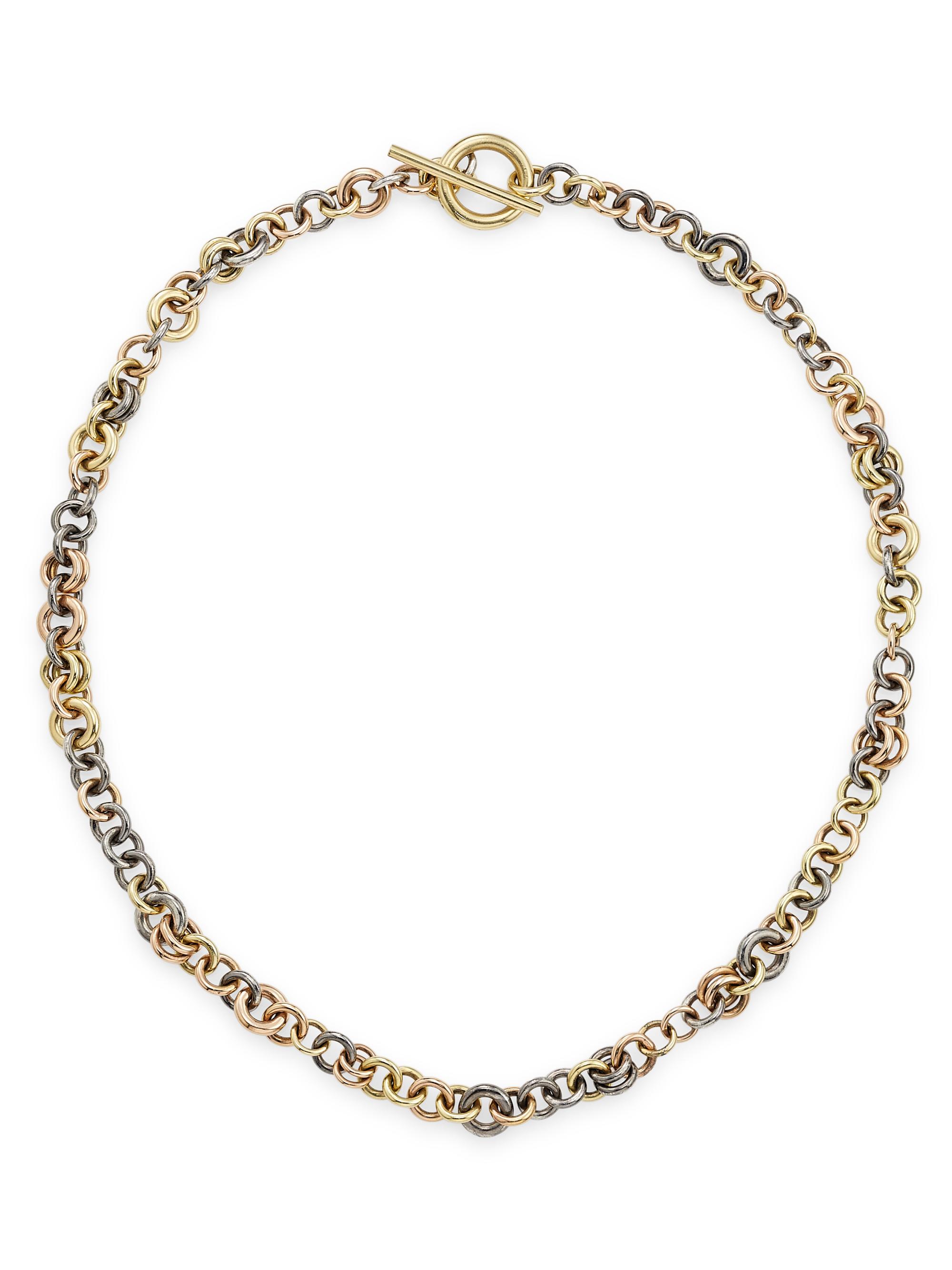 Spinelli Kilcollin Women's Atlantis Mixed-Tone Diamond Necklace - Gold