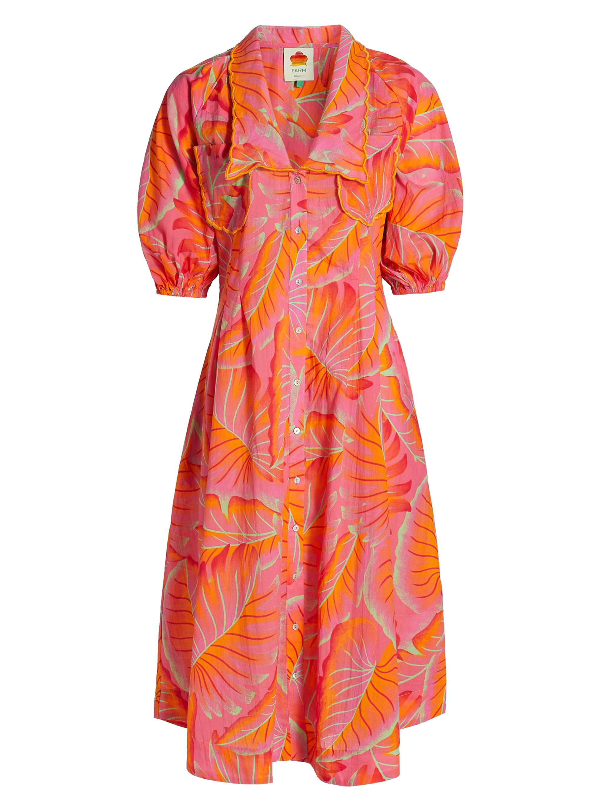 Farm Rio Bright Forest Midi Dress | Saks Fifth Avenue