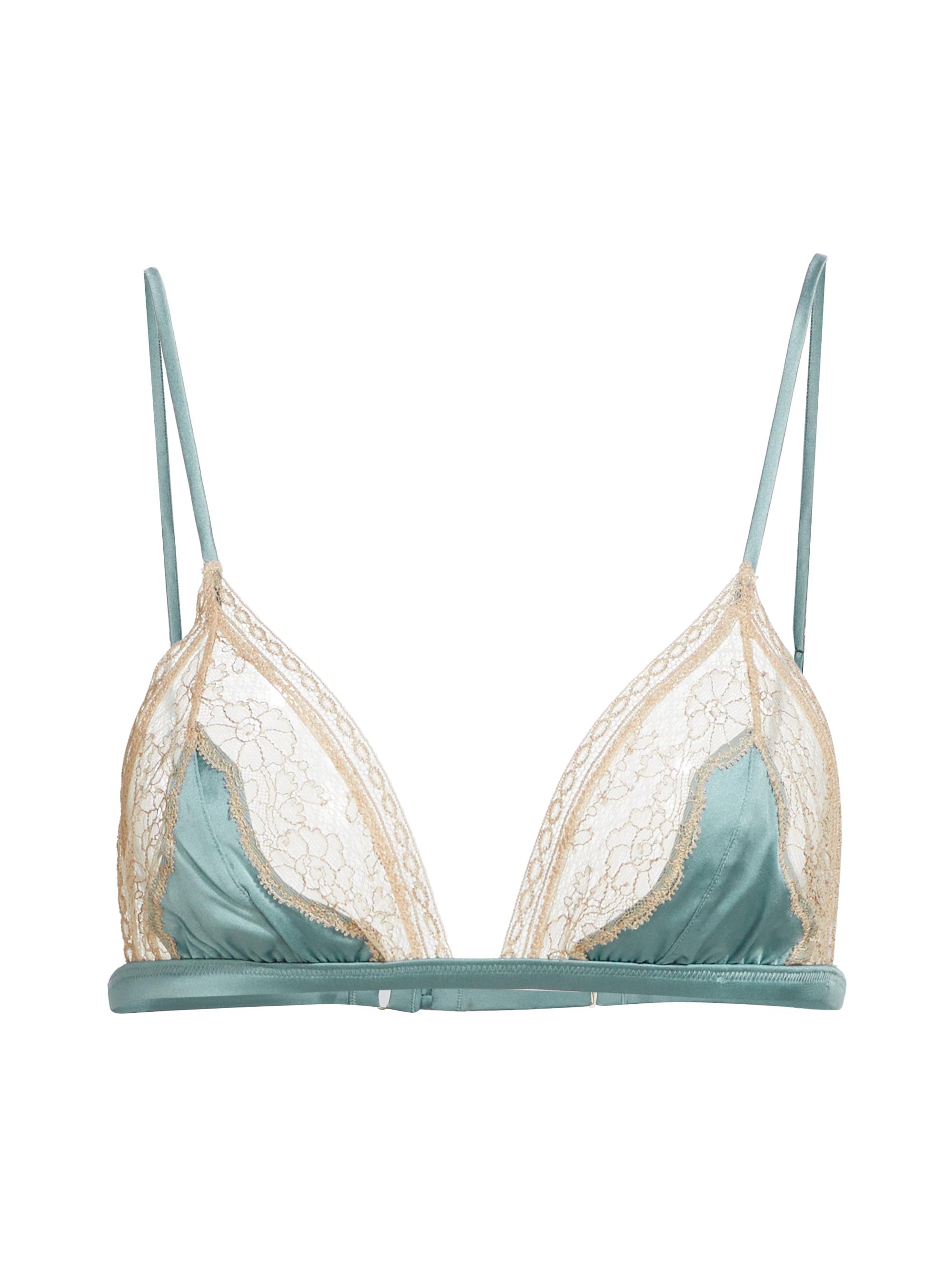 【美品】FETICO フェティコWRINKLED SILK BRA 美品】FETICO フェティコWRINKLED SILK BRA