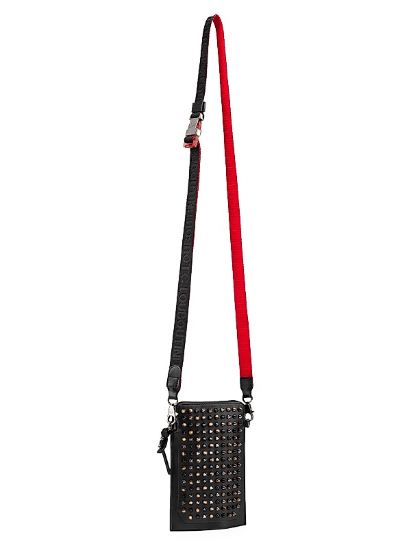 Shop Christian Louboutin Loubilab Leather Mini Bag | Saks Shop Christian Louboutin Loubilab Leather Mini Bag | Saks