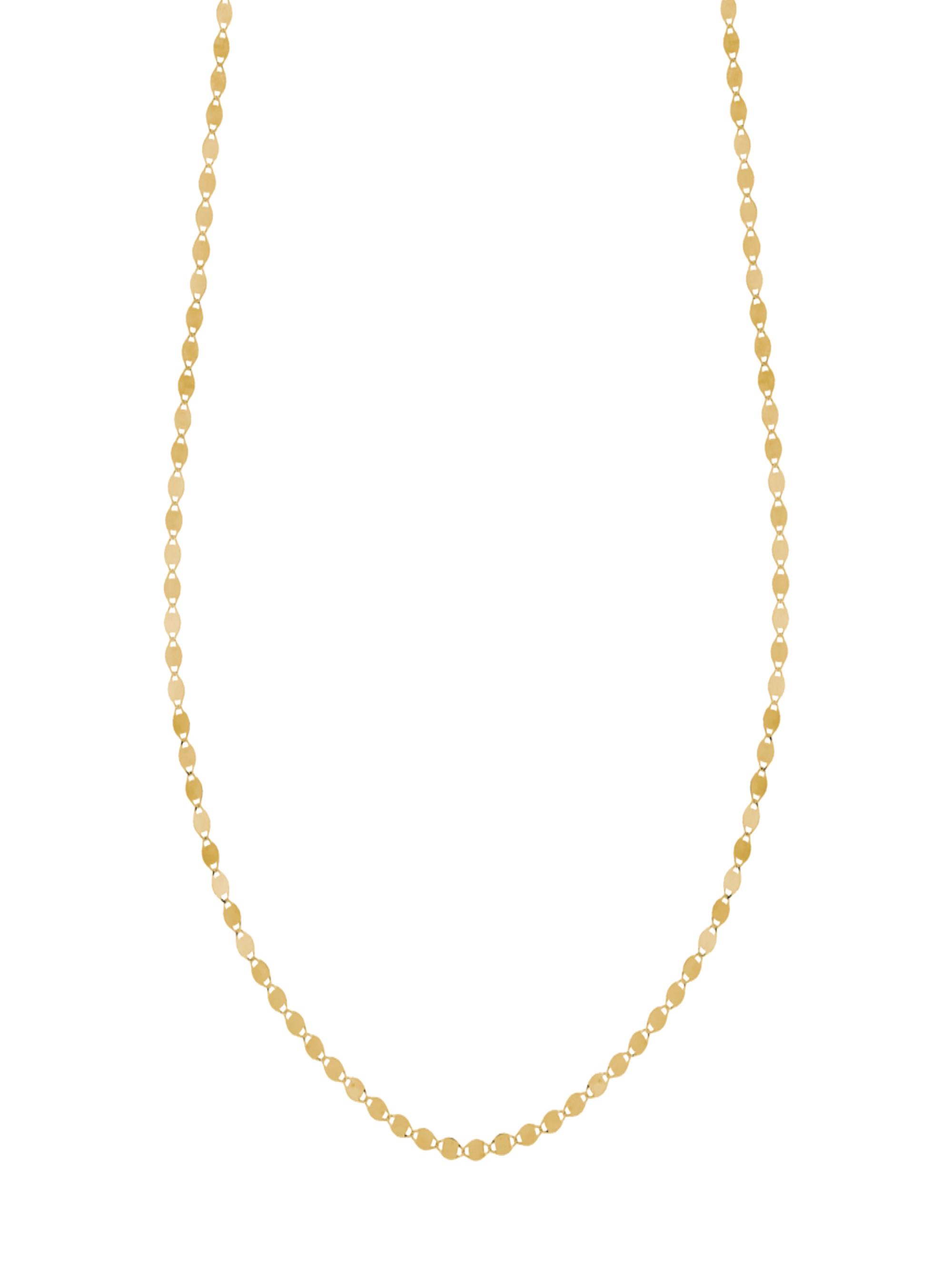 Lana Women's Petite Nude 14K Yellow Gold Choker Necklace - Yellow Gold