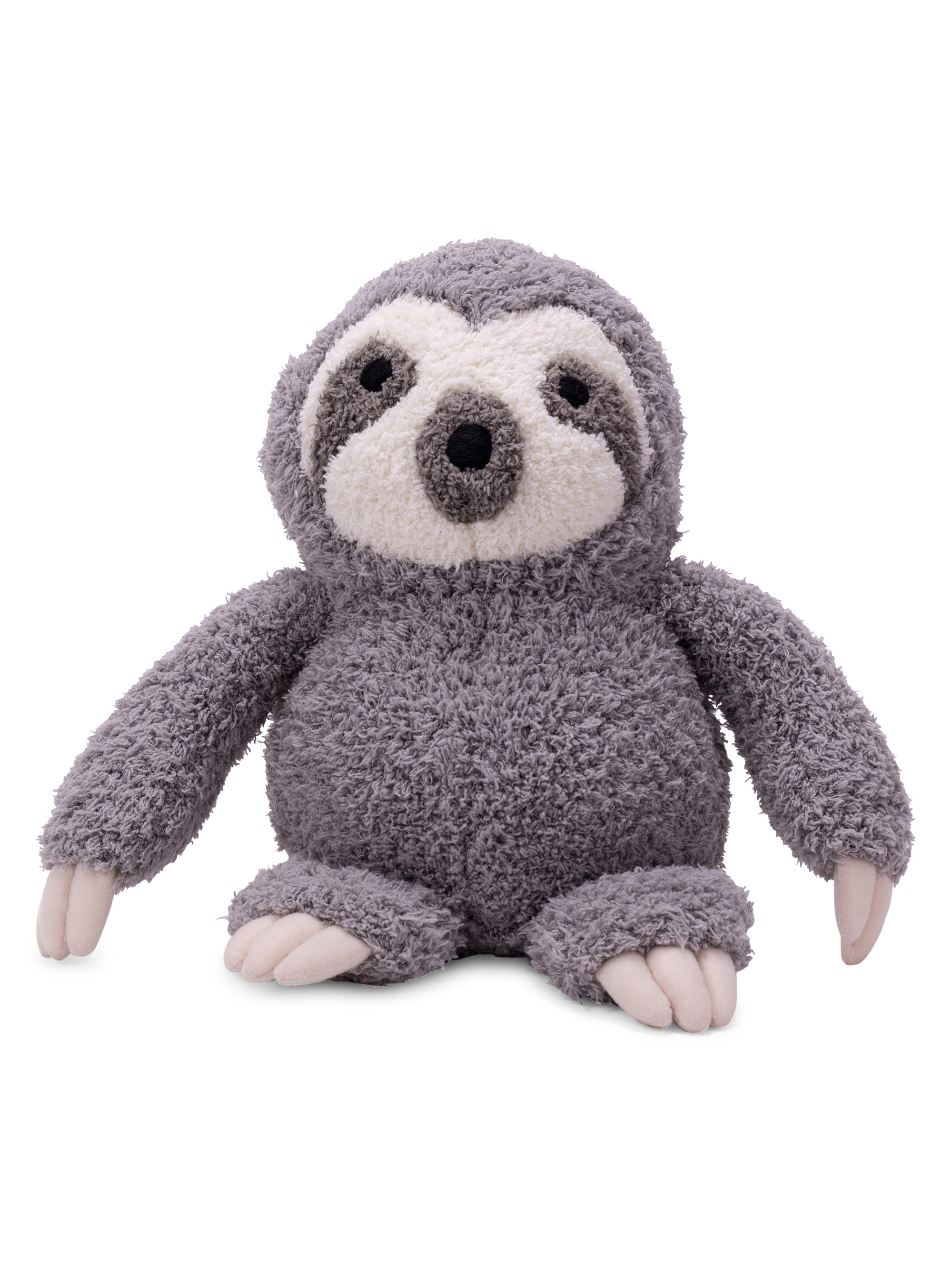 Barefoot Dreams CozyChic Sloth Buddie Plush Toy - Grey