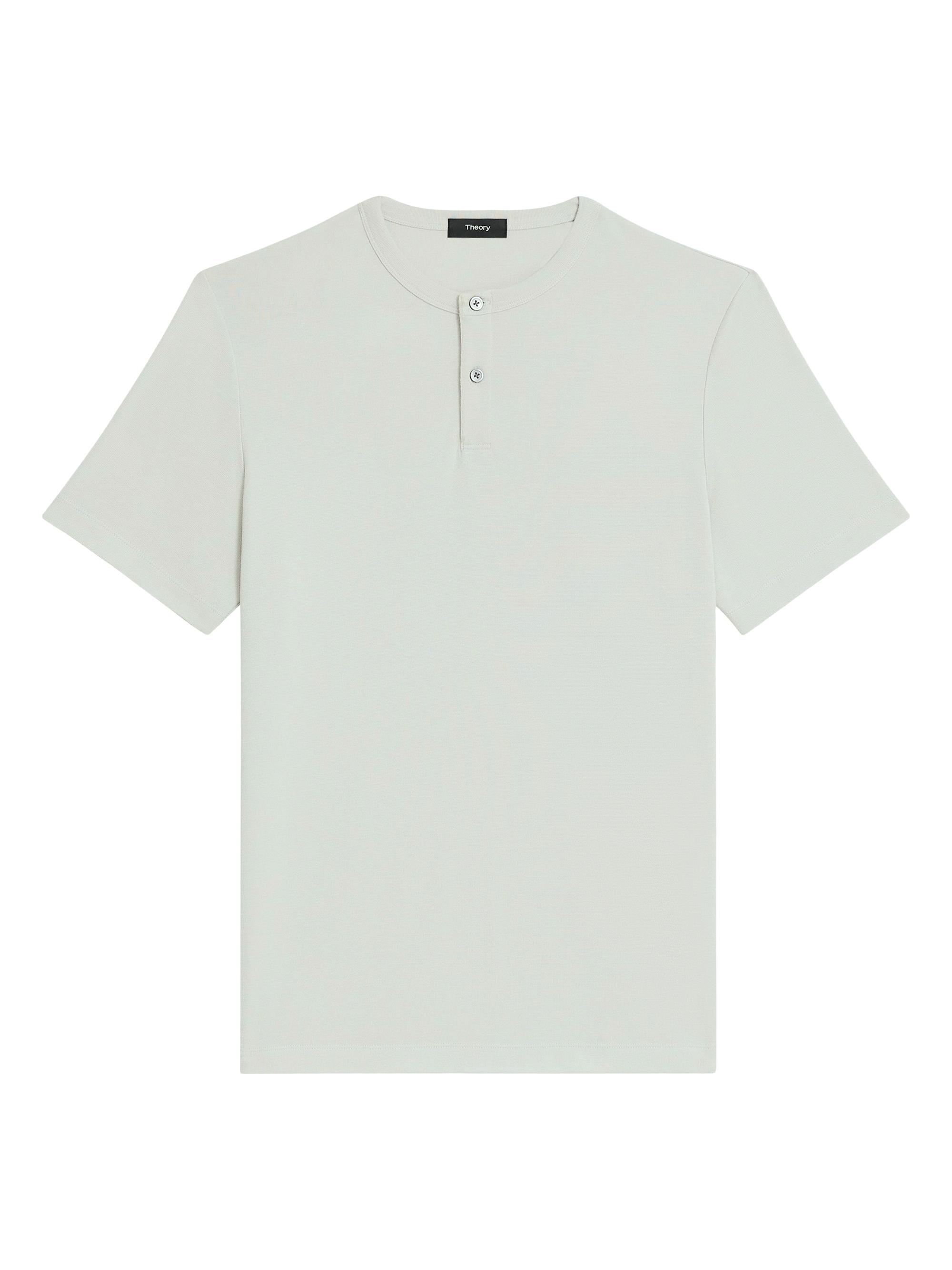 Theory Men's Gaskell Short-Sleeve Henley - Vapor