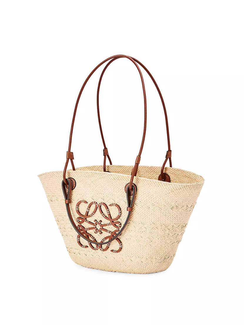 Anagram basket handbag Loewe Brown in Wicker - 35993051