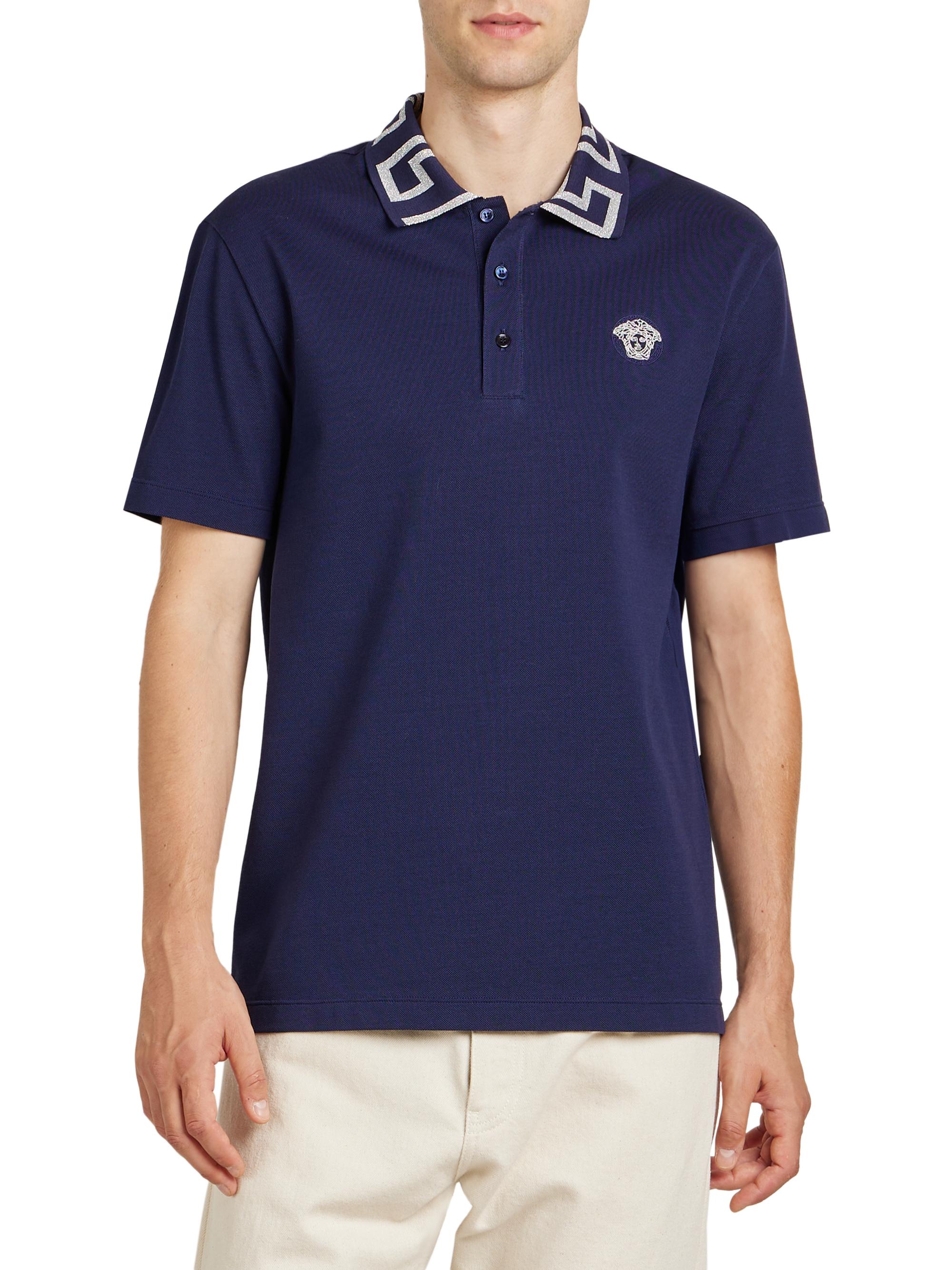 versace archive polo shirt ベルサーチ versace archive polo shirt ベルサーチ versace archive polo