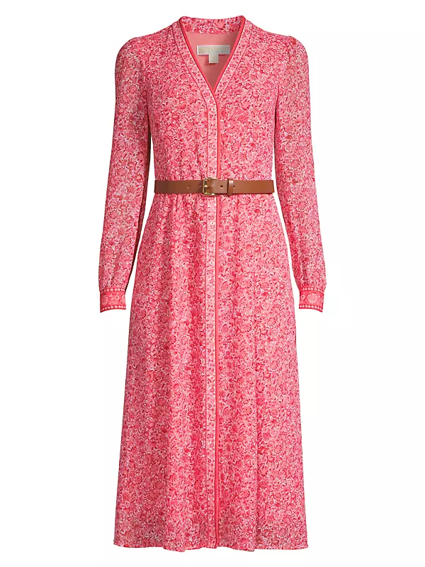 Harrison Floral Print Midi Dress