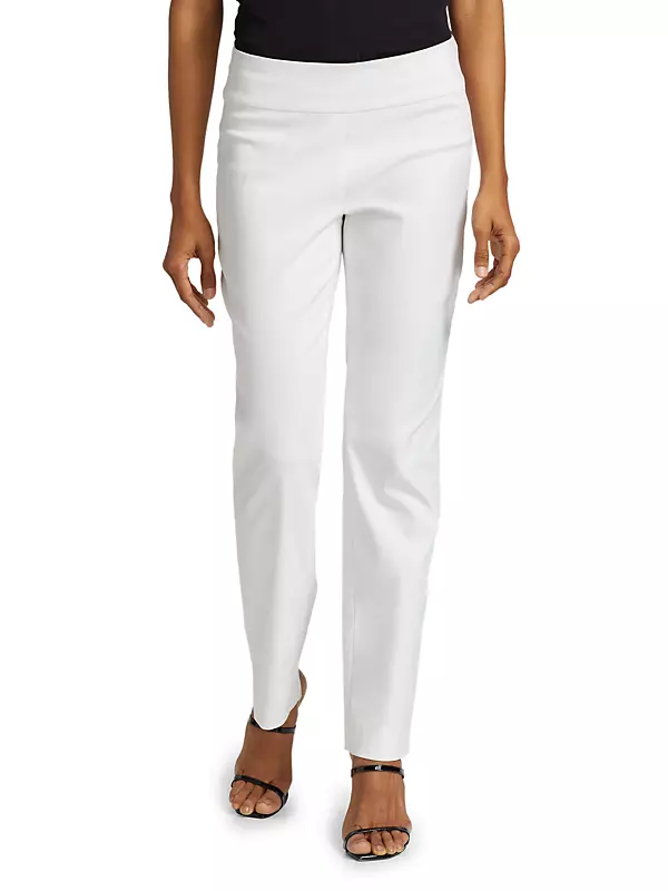 Straight Polished Wonderstretch Trousers