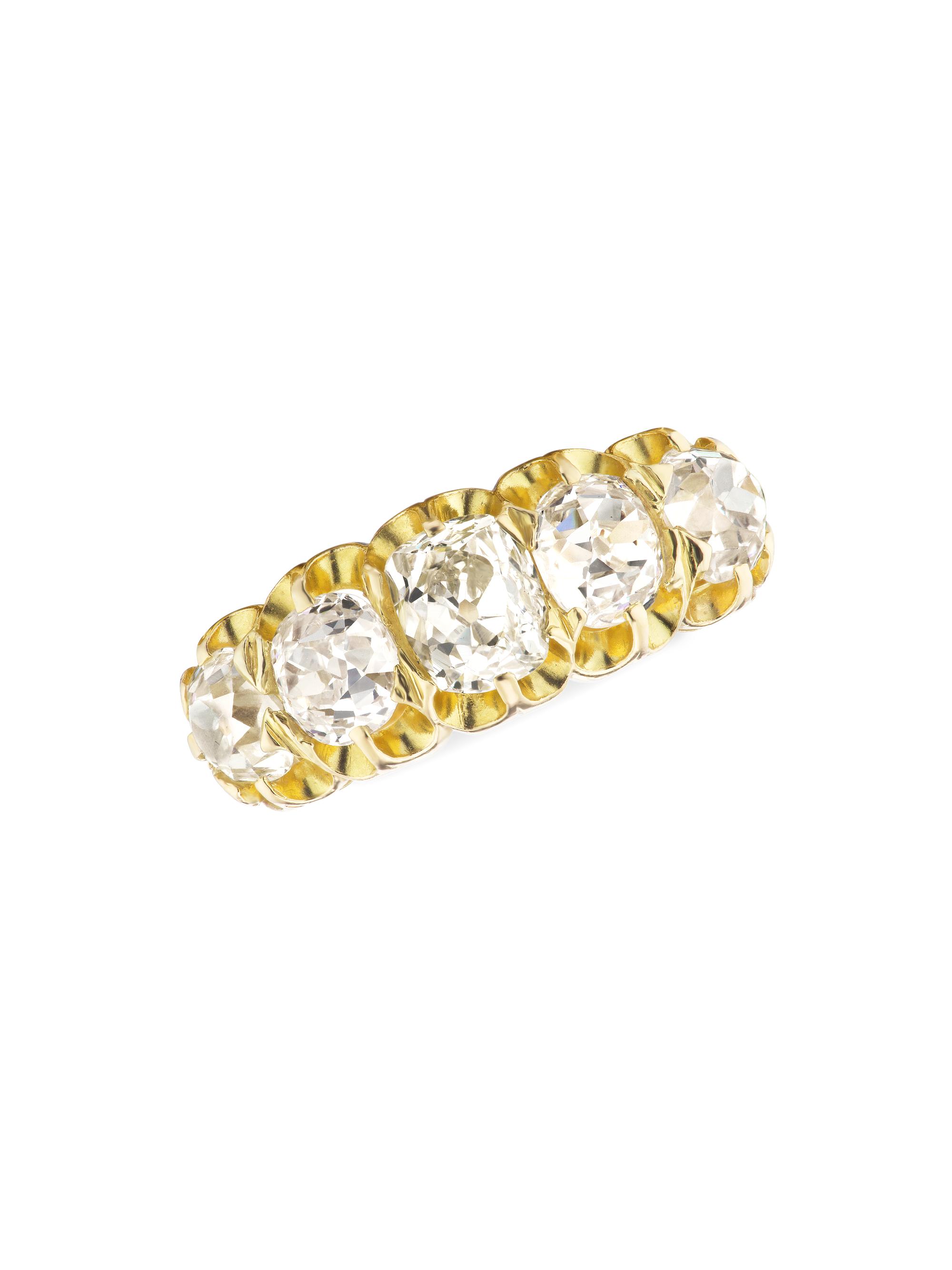 Jenna Blake Women's 18K Yellow Gold & Vintage Diamond Ring - Yellow Gold