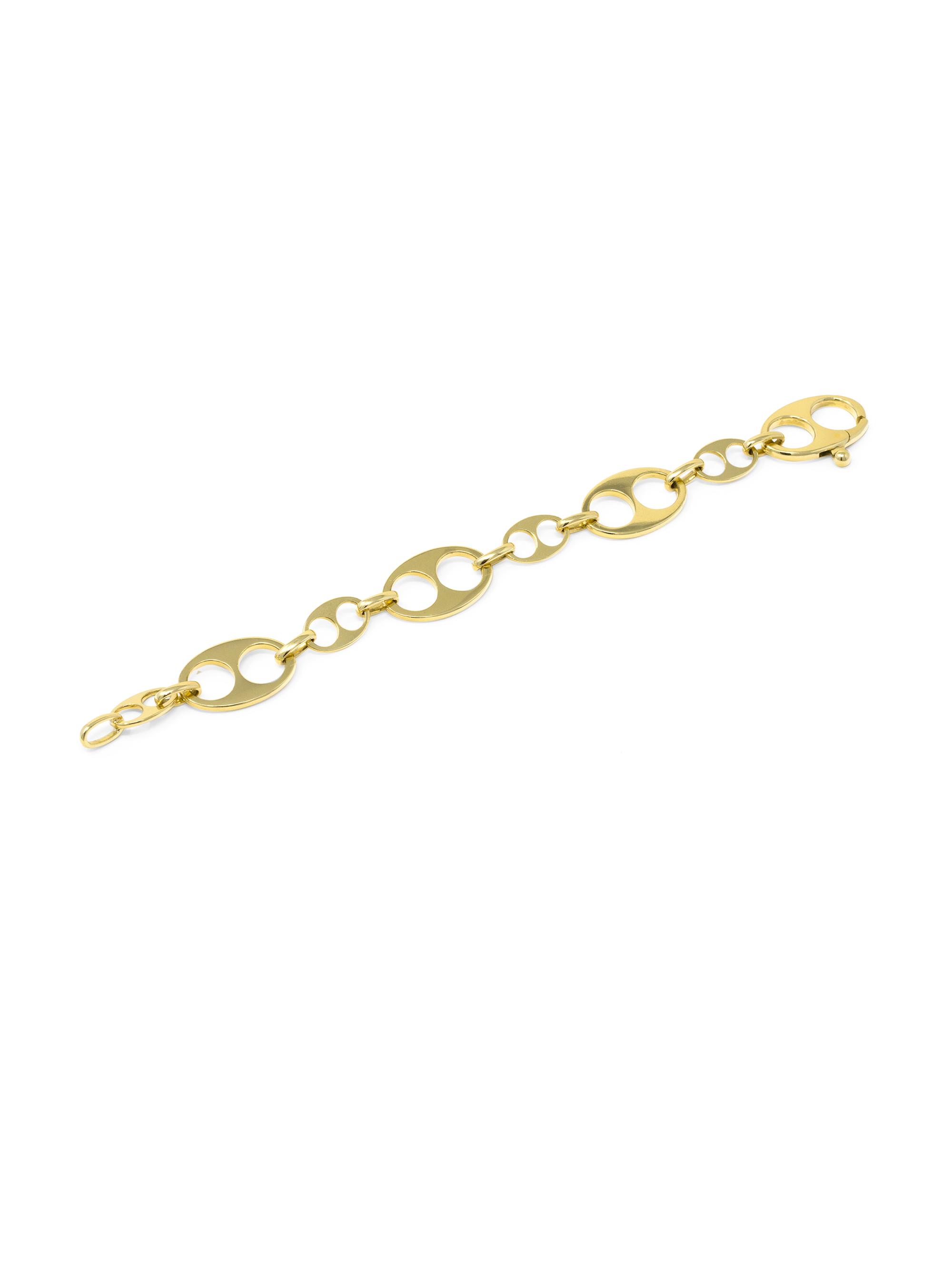 Jenna Blake Women's 18K Yellow Gold Nautical Multi-Link Bracelet - Gold