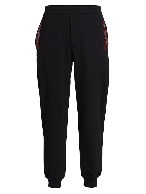 Shop McQueen Logo Tape Joggers | Saks Fifth Avenue Shop McQueen Logo Tape Joggers | Saks Fifth Avenue