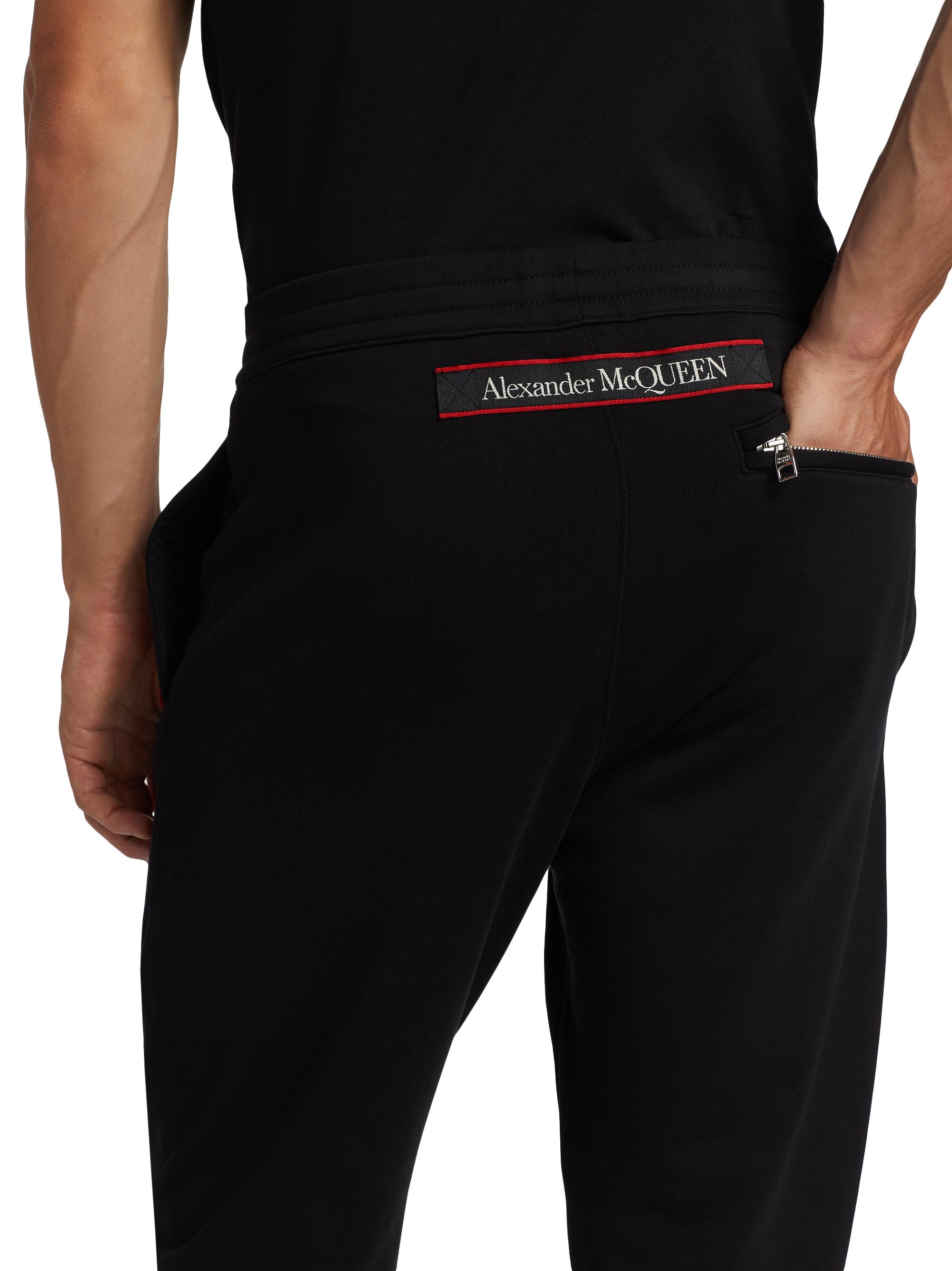 Shop McQueen Logo Tape Joggers | Saks Fifth Avenue