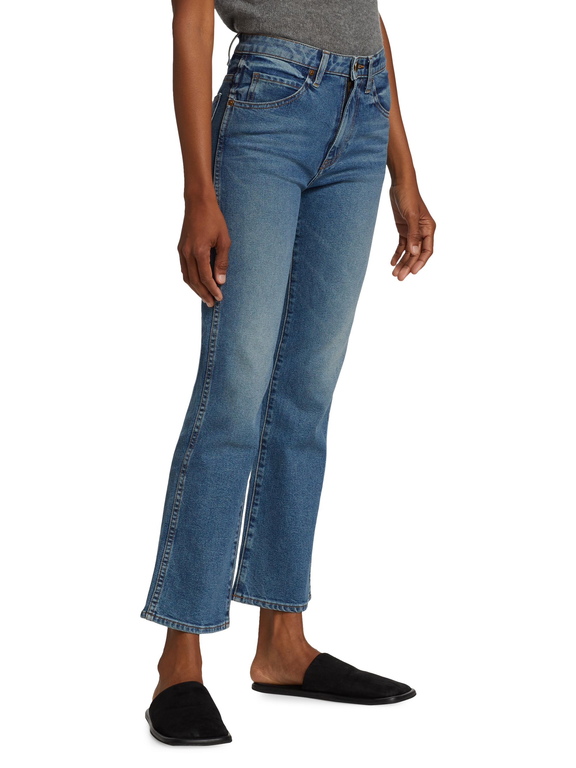 Shop Khaite Vivian Bootcut Flare Jeans | Saks Fifth Avenue