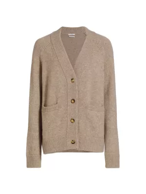 Wool and cashmere cardigan