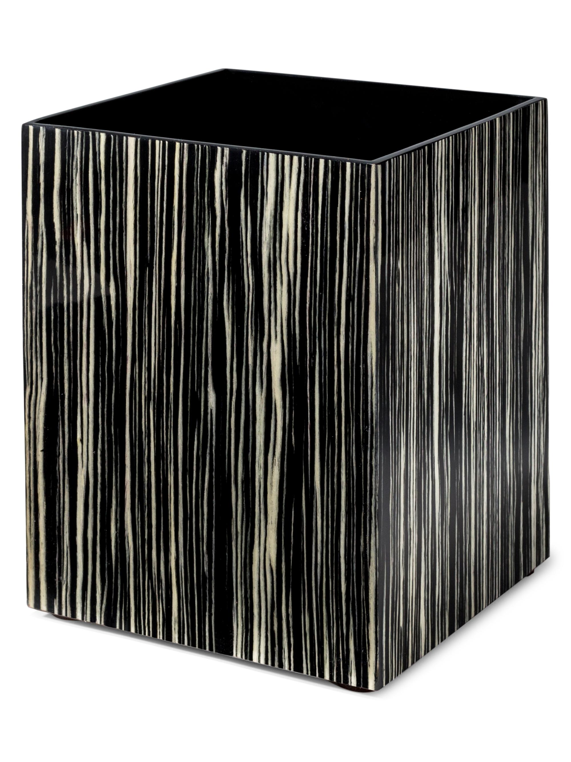 Ladorada Ebano Veneer Wood Wastebin