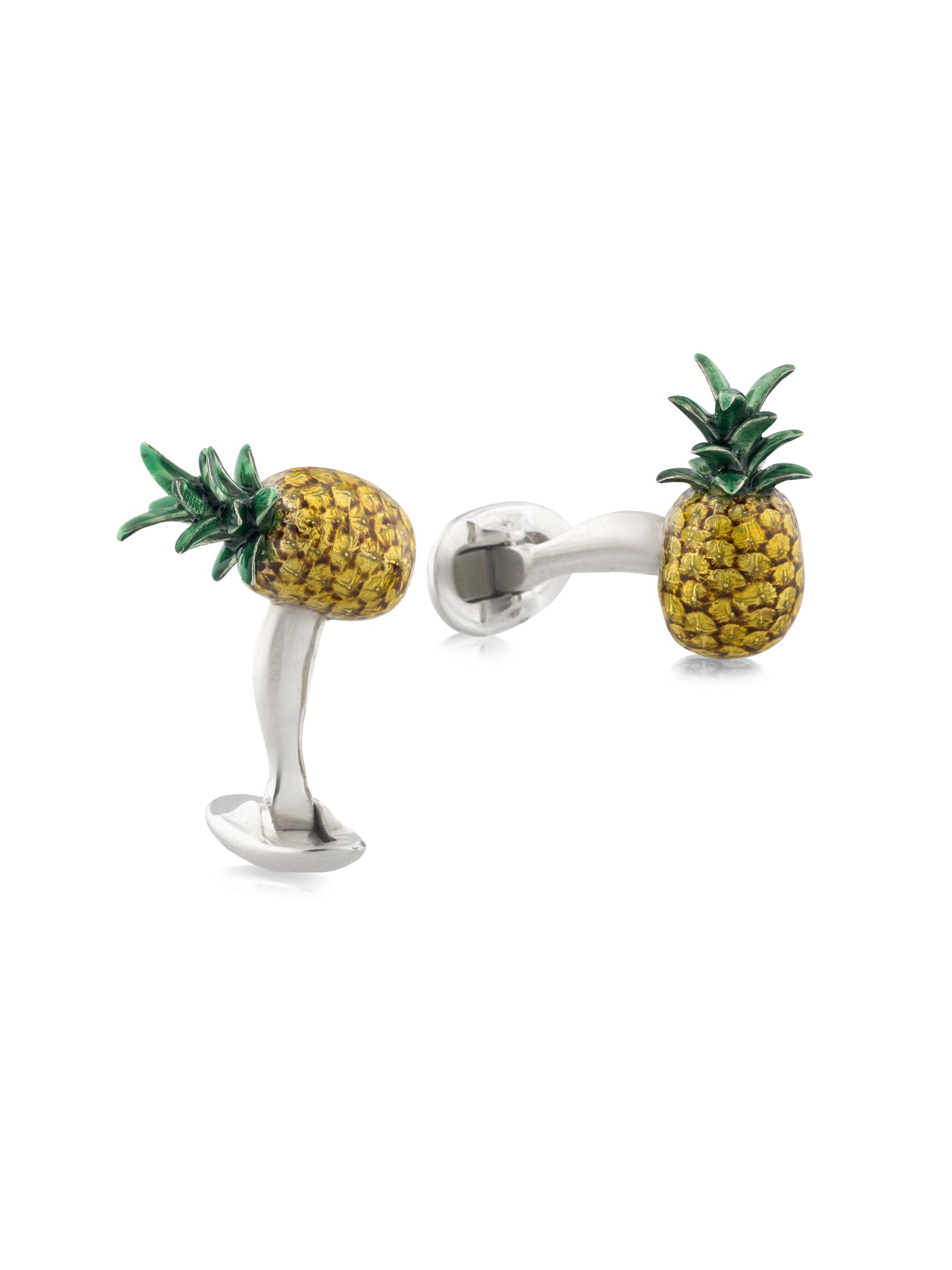 Fils Unique Men's Las Pinas Sterling Silver Cufflinks - Silver