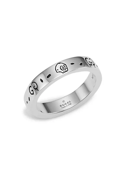 Gucci Ghost Silver Band Ring – Bailey's Fine Jewelry
