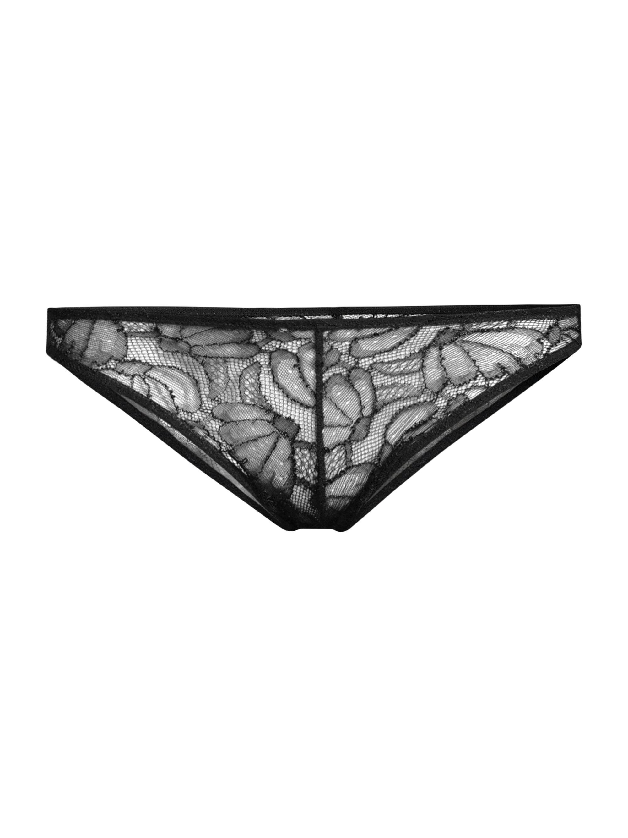 Kiki de Montparnasse Women's Marguerite Lace Panty - Black