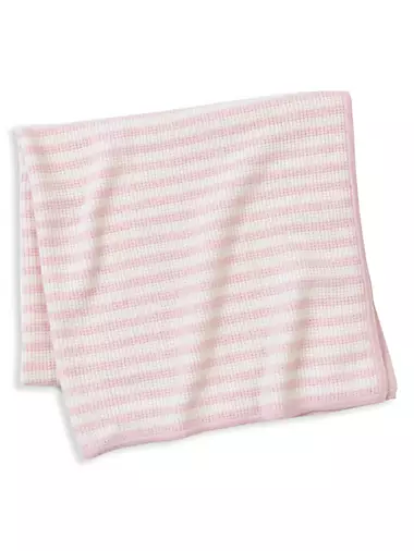 Stripe Cashmere Blanket