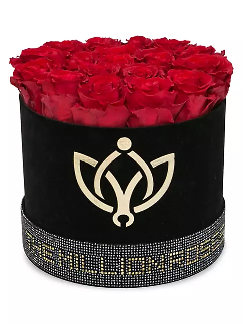 Long Stem Roses | Hot Pink Roses | About 20 | The Million Roses | Luxury Preserved Roses | Flower Delivery