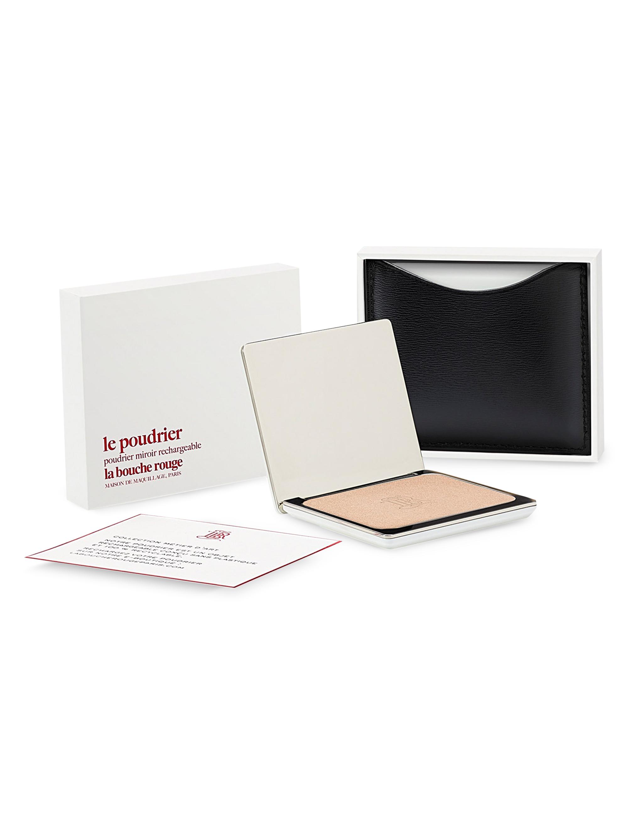 La Bouche Rouge Women's Black Fine Leather Highlighter Set