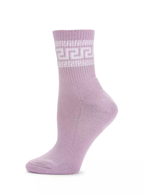 Greek Logo Socks