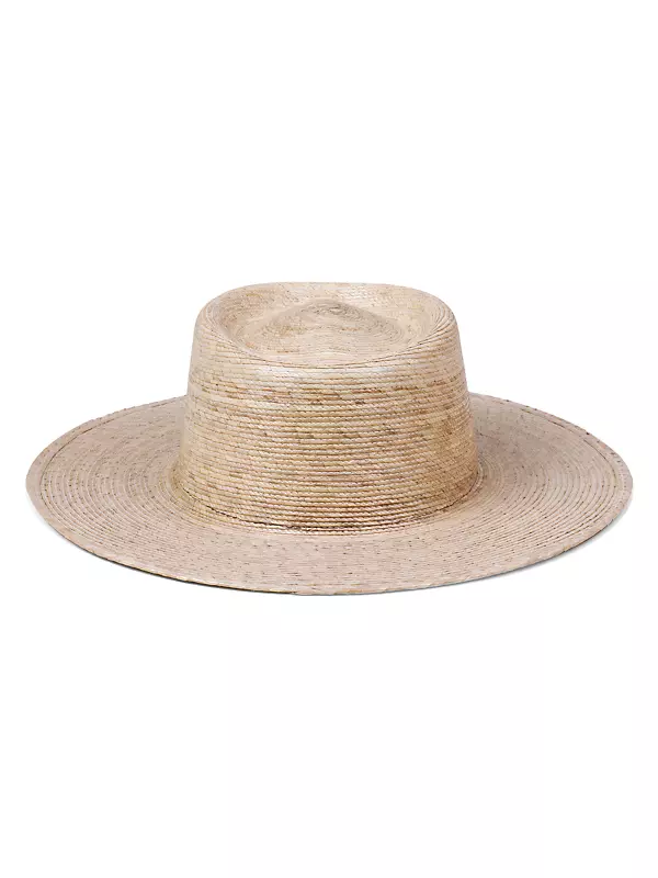 Palma Woven Boater Hat