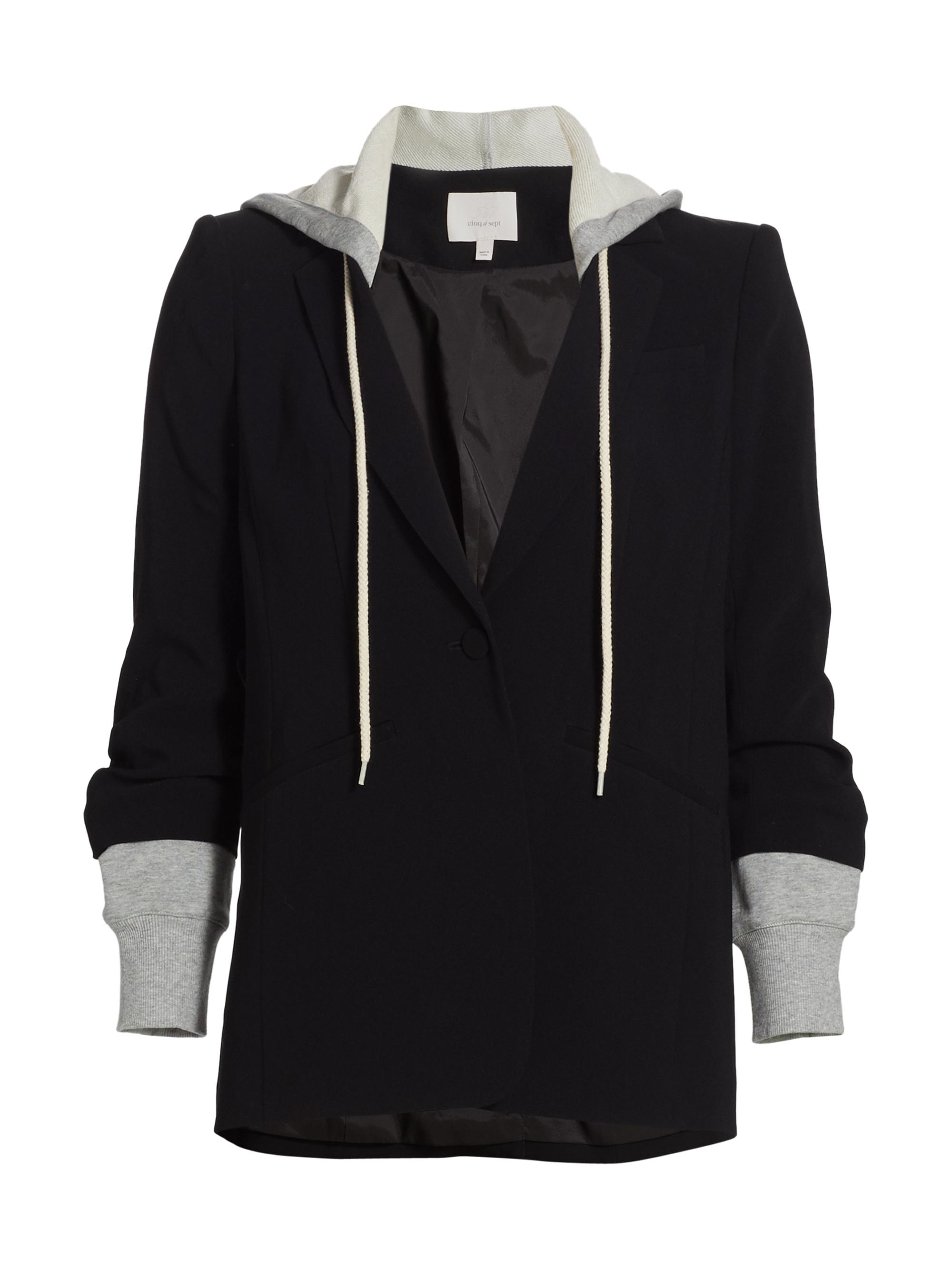 Cinq à Sept Khloe Hooded Blazer | Saks Fifth Avenue