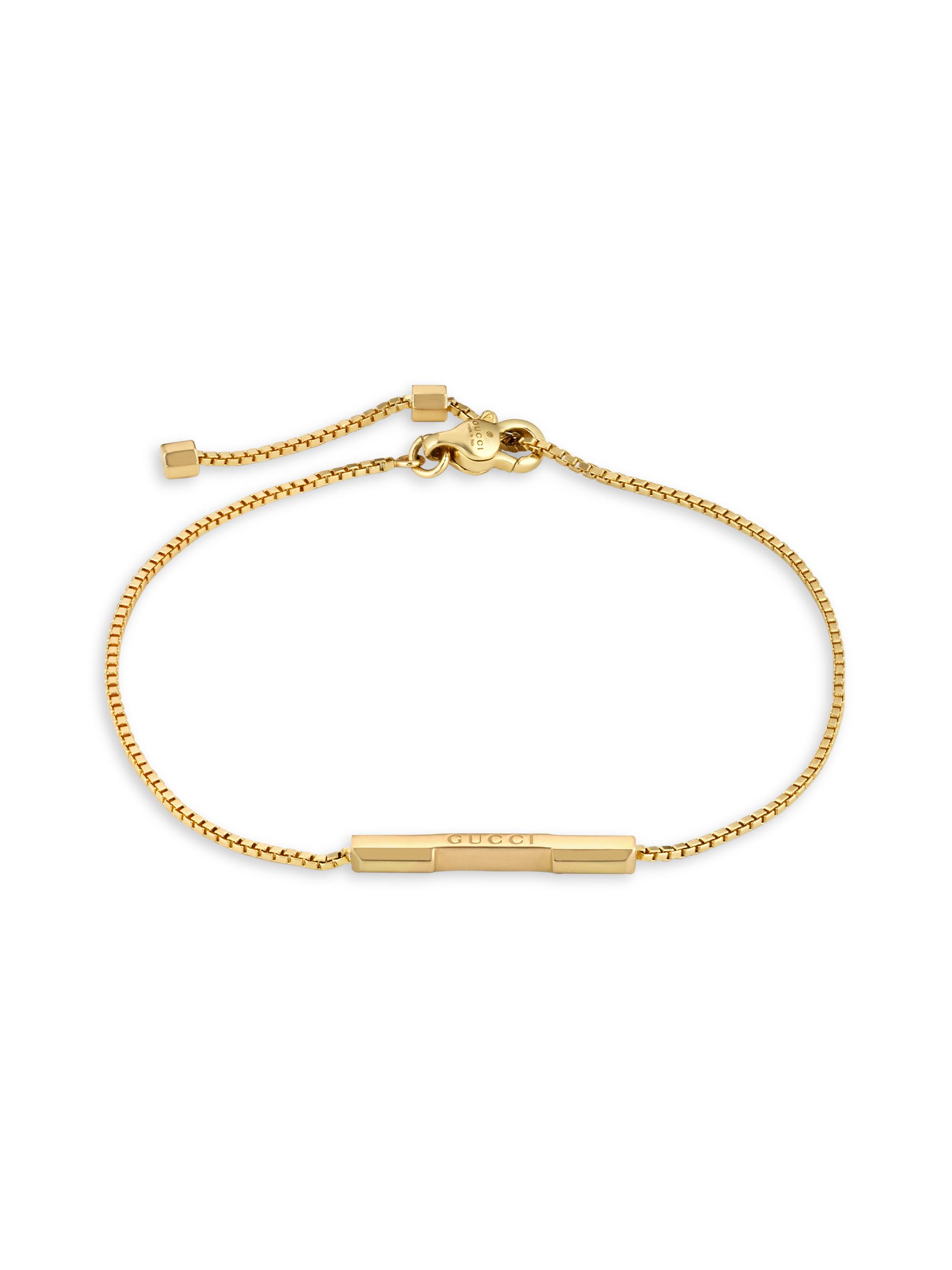Gucci Women's Link To Love 18K Yellow Gold Bracelet - Yellow Gold