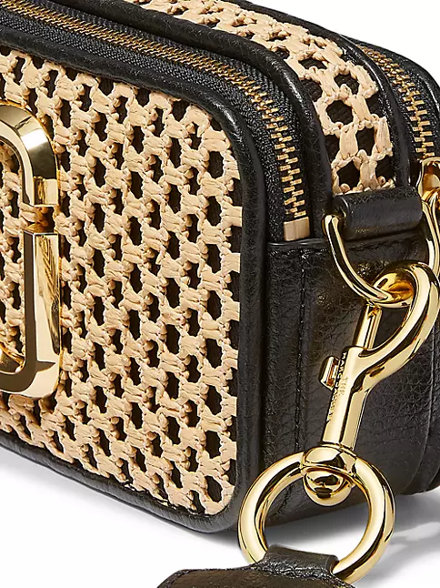 Marc Jacobs The Straw Snapshot Bag