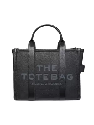 Fendi by Marc Jacobs Mini Sunshine Shopper Black Leather with Hot-Stamped Mini-Bag