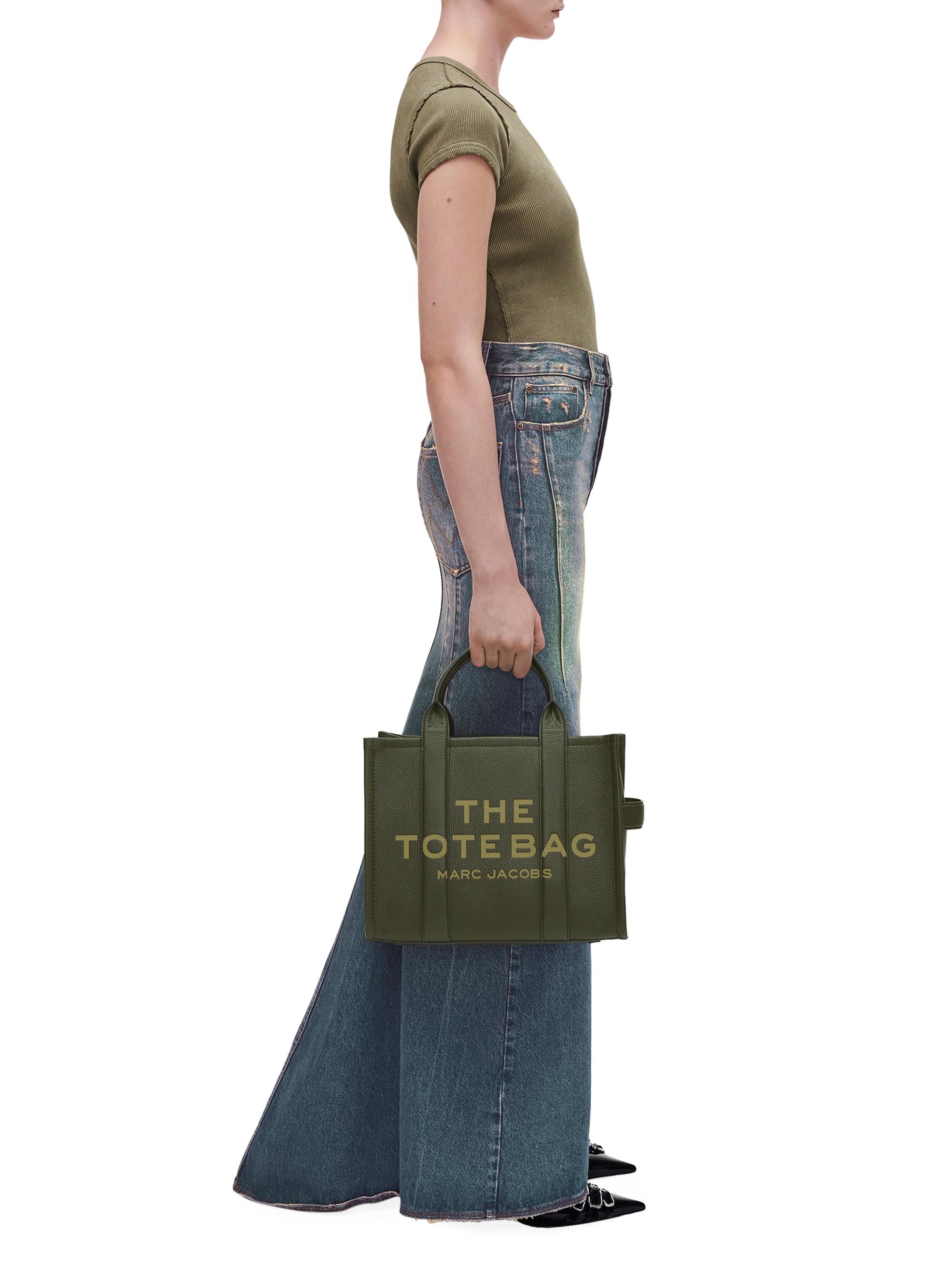 Marc Jacobs Women's  Leather Tote Bag - Forest