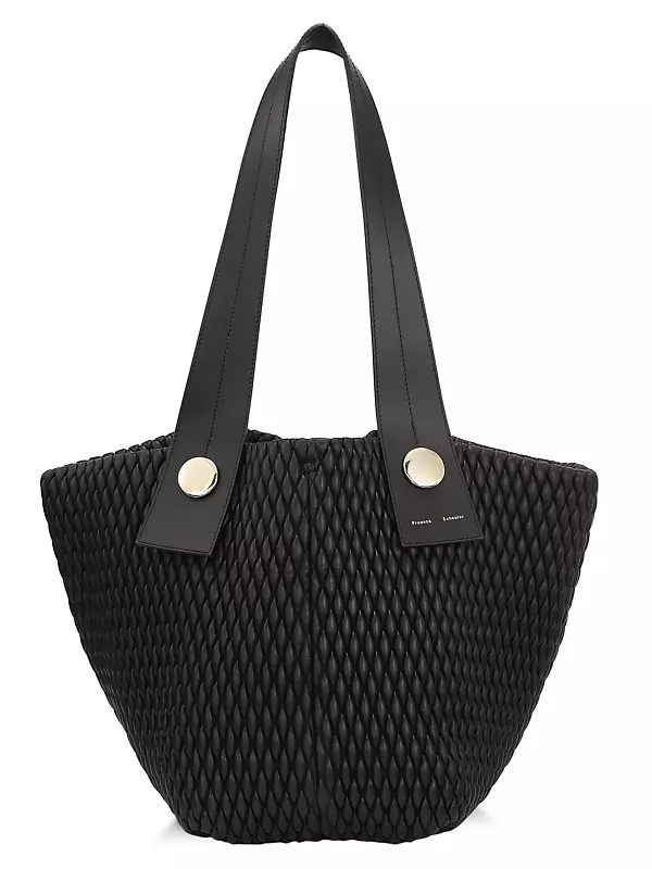 Shop Proenza Schouler Large Tobo Quilted Leather Tote